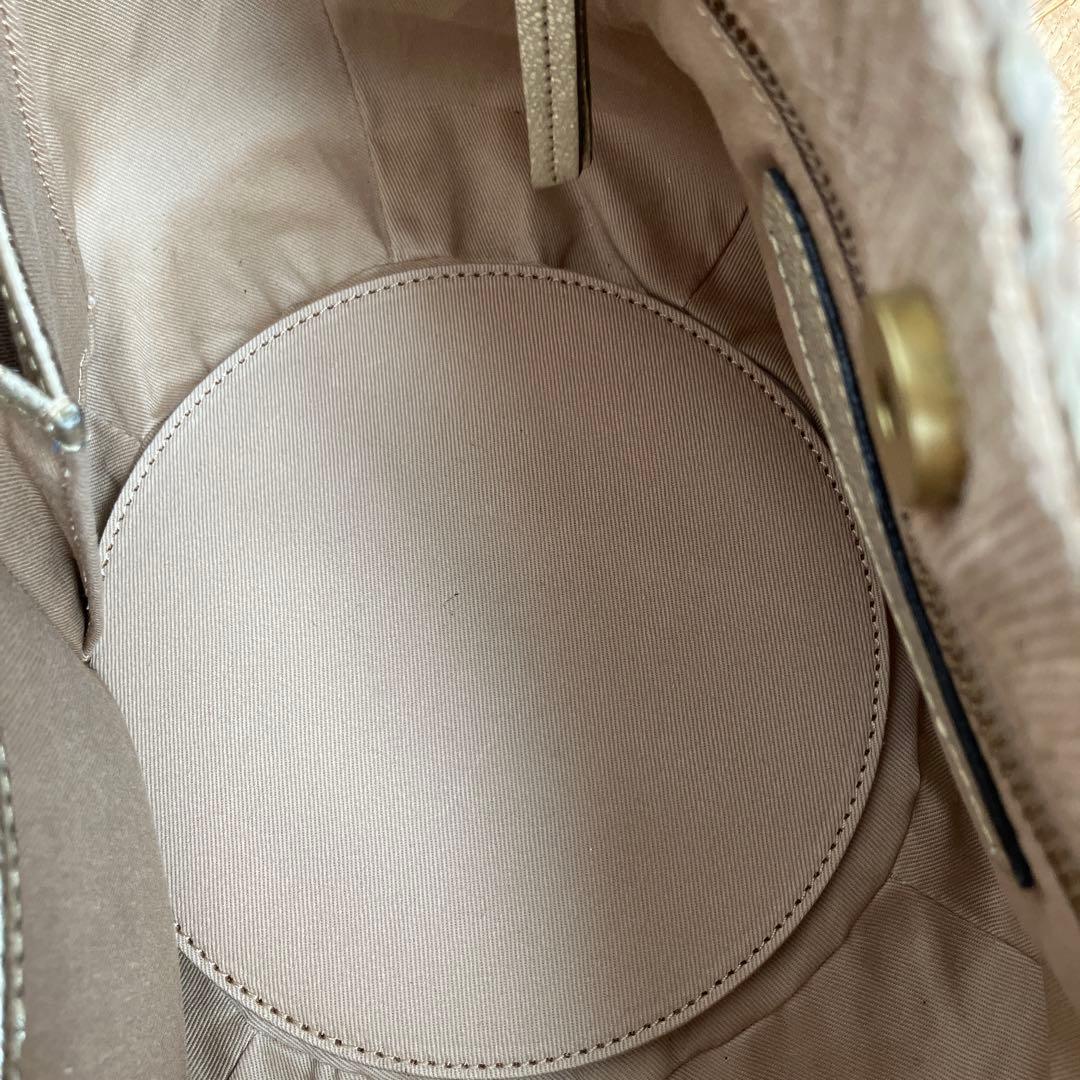 ヴィオラドーロ　ラフィア　テープハンドルトート