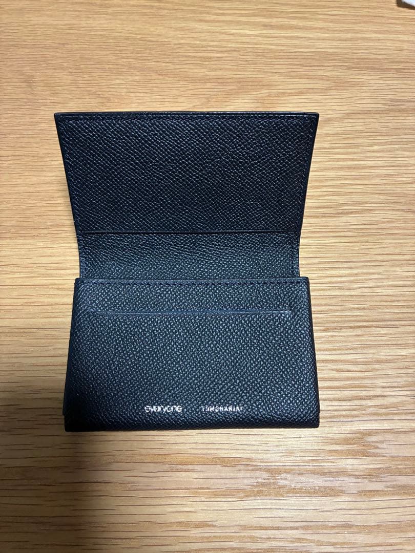 小物 everyone business card case (DARK NAVY)