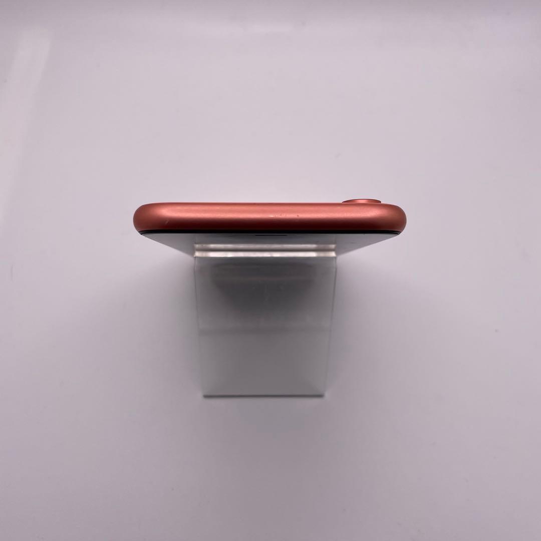 iPhone XR 256GB コーラル　バッテリー最大容量100% ケース付き