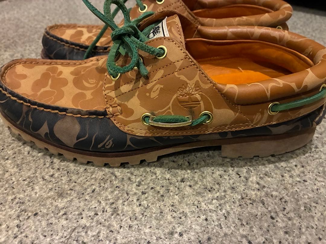 A BATHING APE × Timberland 3eye 27.5cm