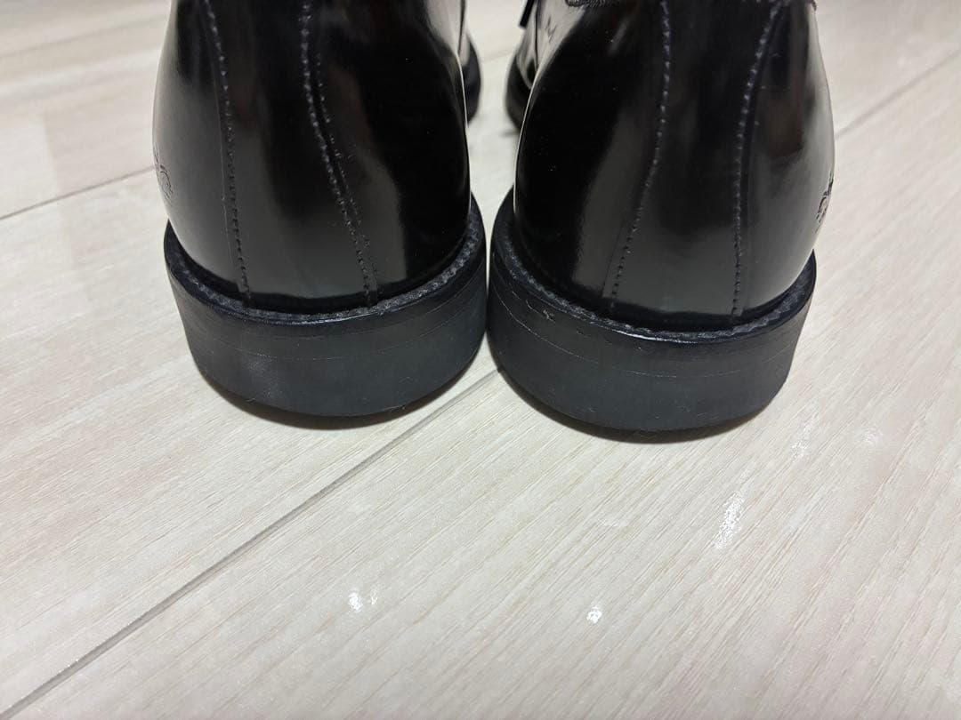 み*。様 SANDERS ミリタリーダービー 黒 UK6（25〜25.5cm相当