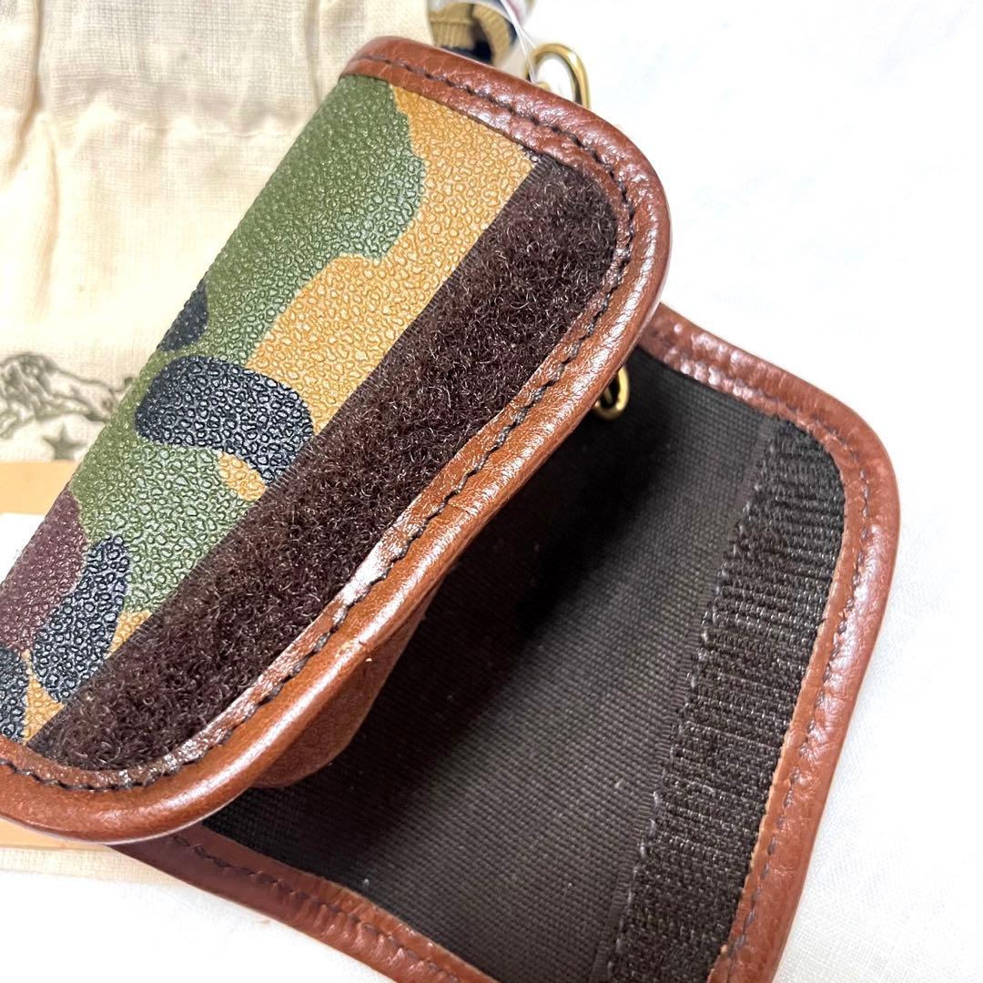 イルビゾンテ　キーケース　マジックテープ　カモフラージュ　新品　メンズ　迷彩