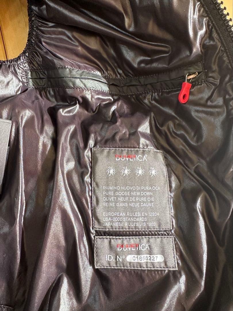 HYDROGEN ✖️Duvetica ダウンベスト　サイズ50 ダブルジップ