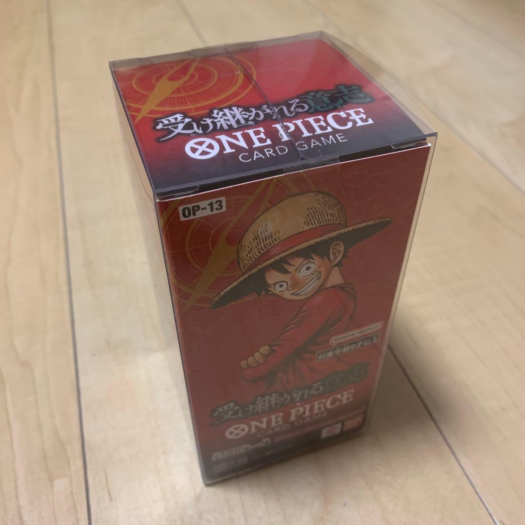 新品未開封テープ付き ワンピースカード 受け継がれる意志 1ボックス