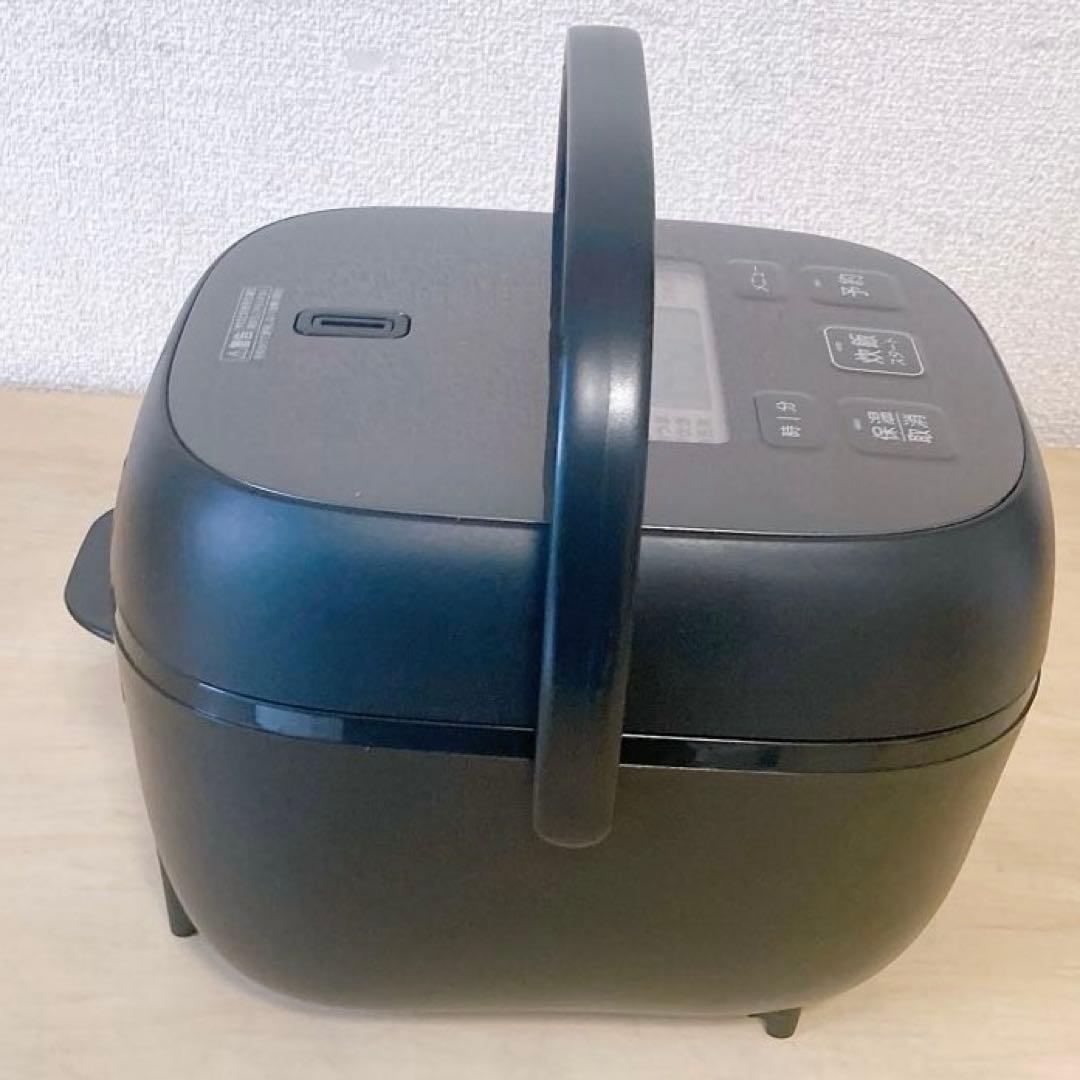 TIGER タイガーマイコンジャー 炊飯器 JBS-A055 ３合炊き 黒特厚釜