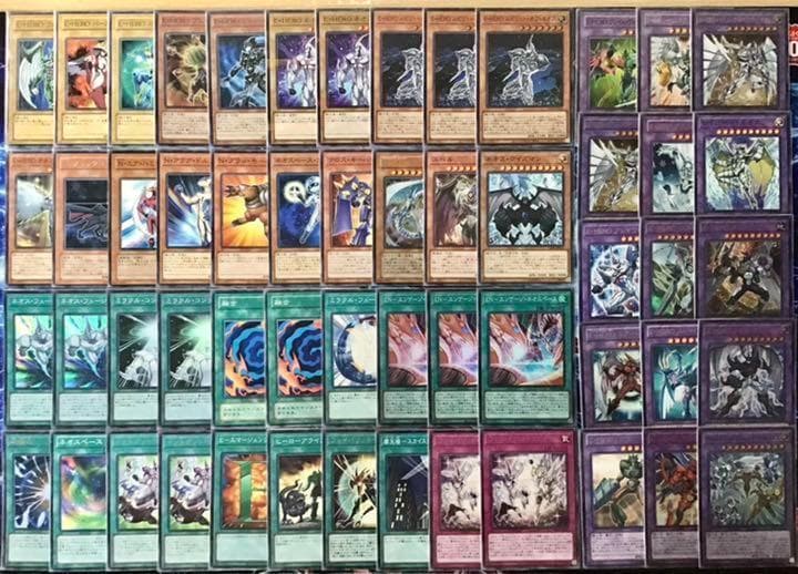 本格構築【十代HEROネオス 】デッキ＆EX15枚＆二重スリーブ&おまけ