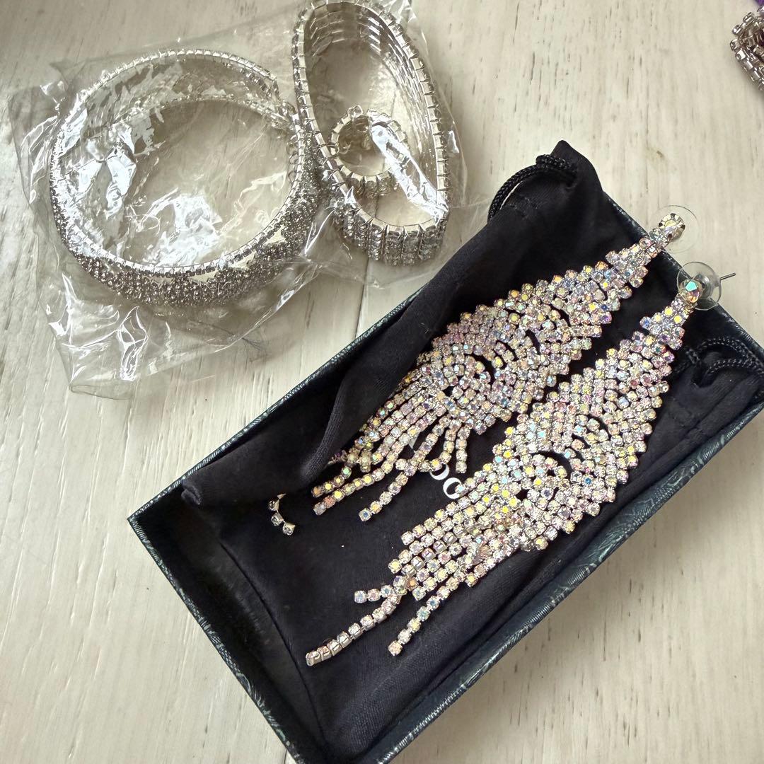 【1回使用/美品】1点物⭐︎コンテストビキニ/大会用ビキニ♡アクセサリー付属