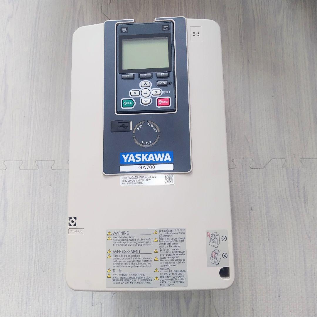 YASKAWA 安川電機 インバーター GA700 15kW/11kW 取説付