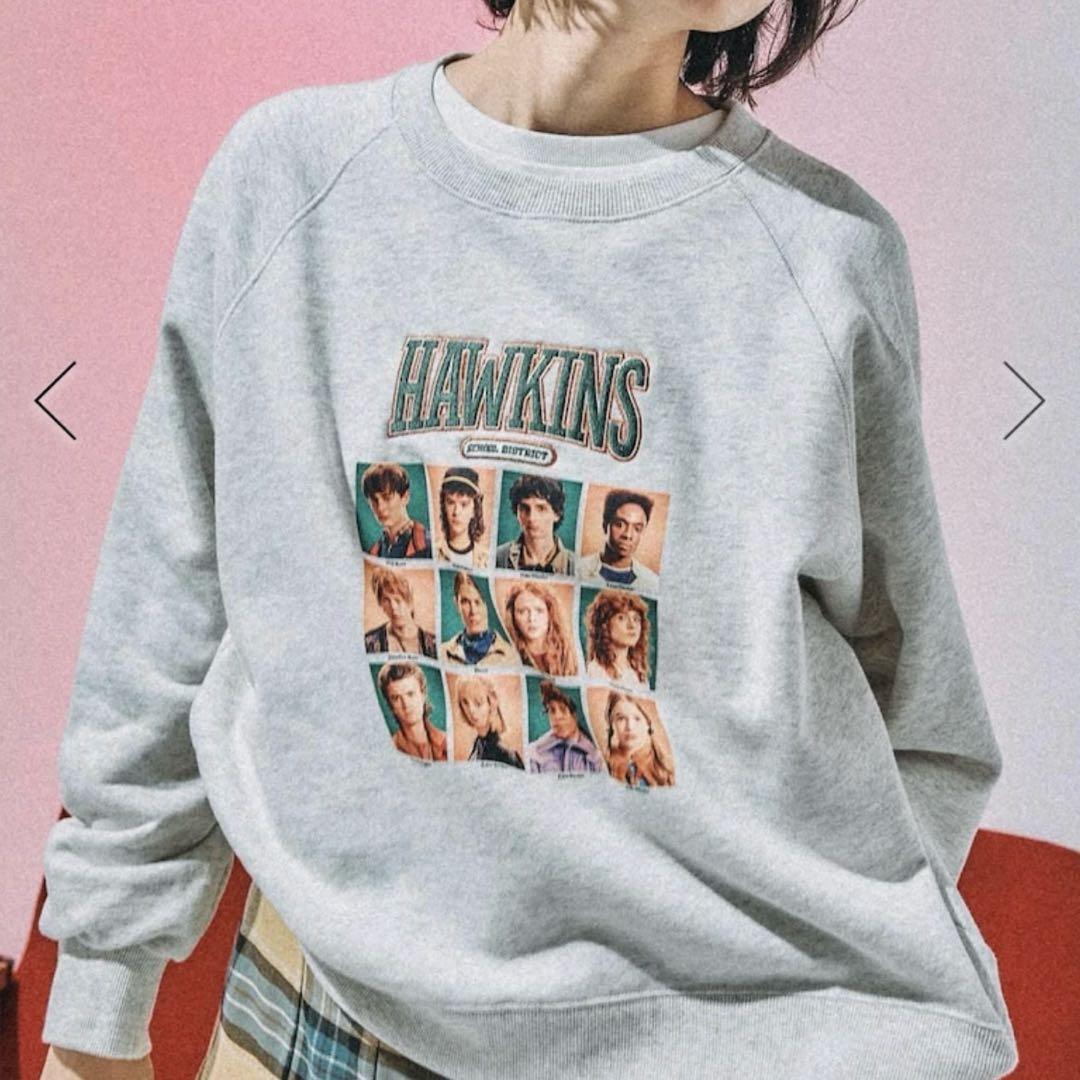 ニコアンド ストレンジャーシングス スウェット M niko and ...