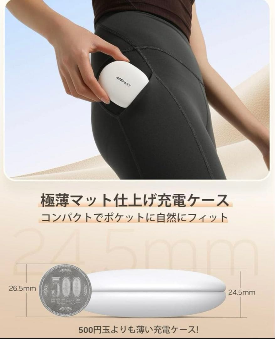 ACEFAST オープンイヤー イヤホン ワイヤレス Bluetooth 5.4