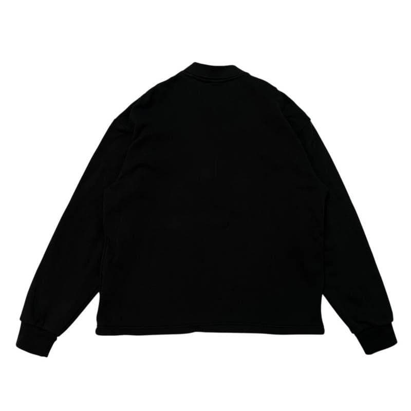 マ*ネ様 @8995 adidas ハーフジップ ポロスウェット ブラック XL