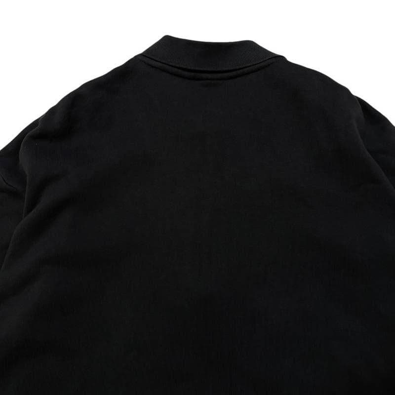 マ*ネ様 @8995 adidas ハーフジップ ポロスウェット ブラック XL