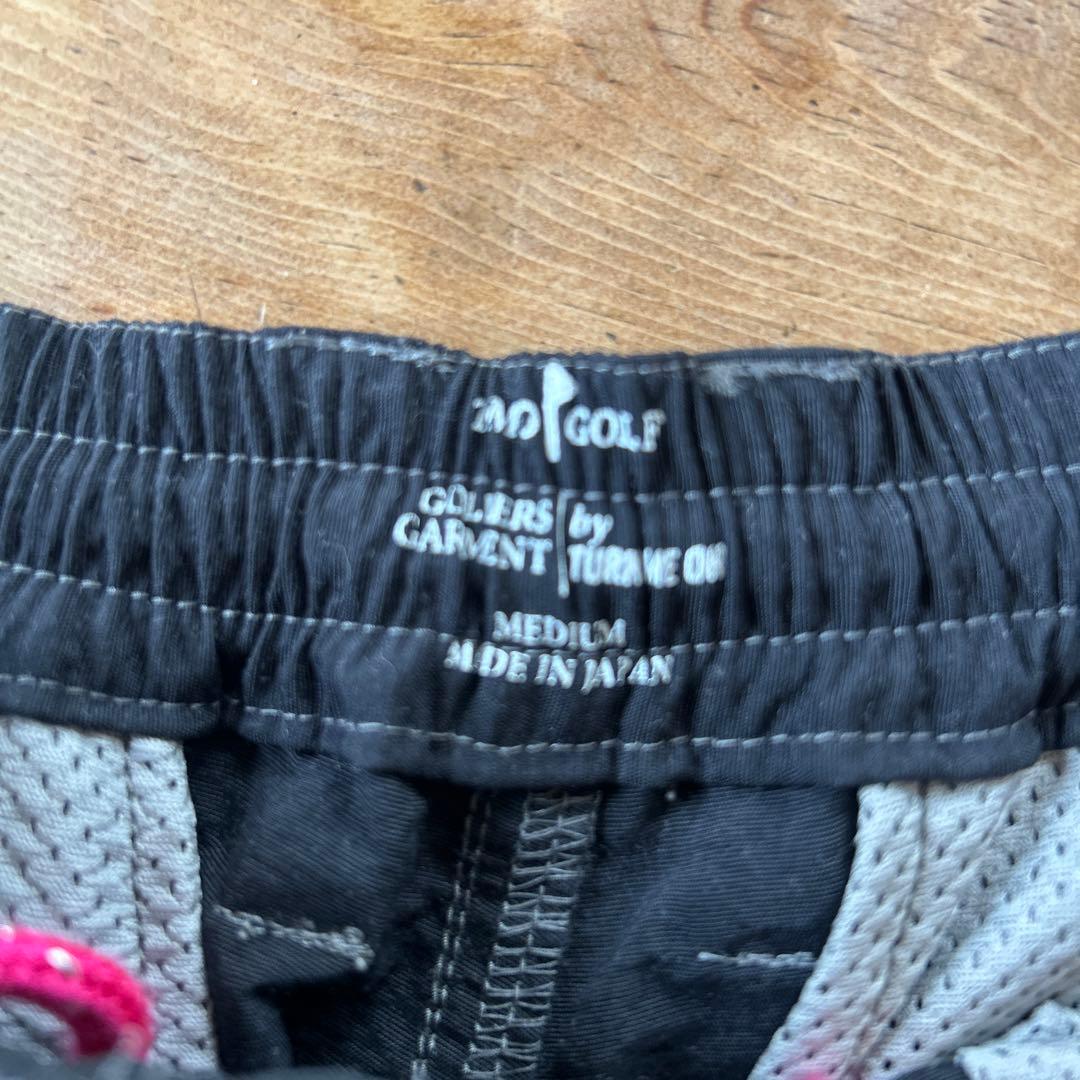 GOLFERS GARMENT SUPPLY 黒ショートパンツ