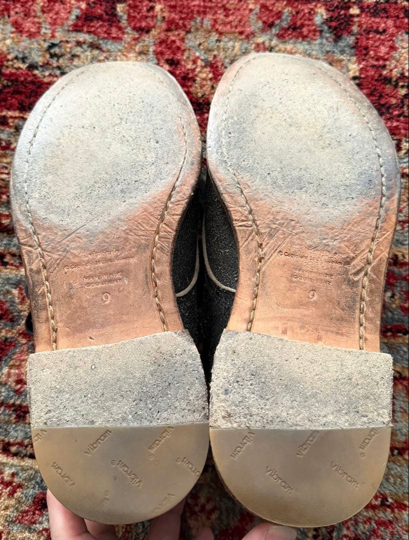 靴 visvim HAMMOND-FOLK Black US9