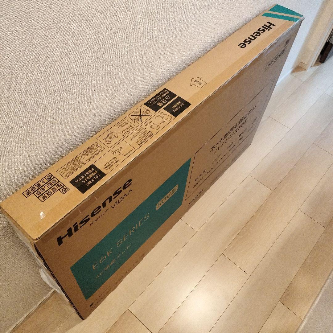 Hisense 4K液晶テレビ　50E6K