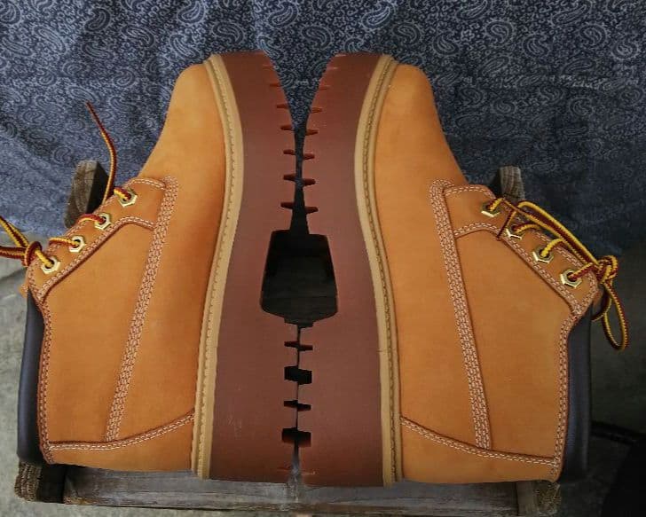Timberlandティンバーランドウィートヌバックブーツ6W23cm