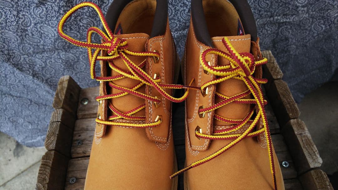 Timberlandティンバーランドウィートヌバックブーツ6W23cm