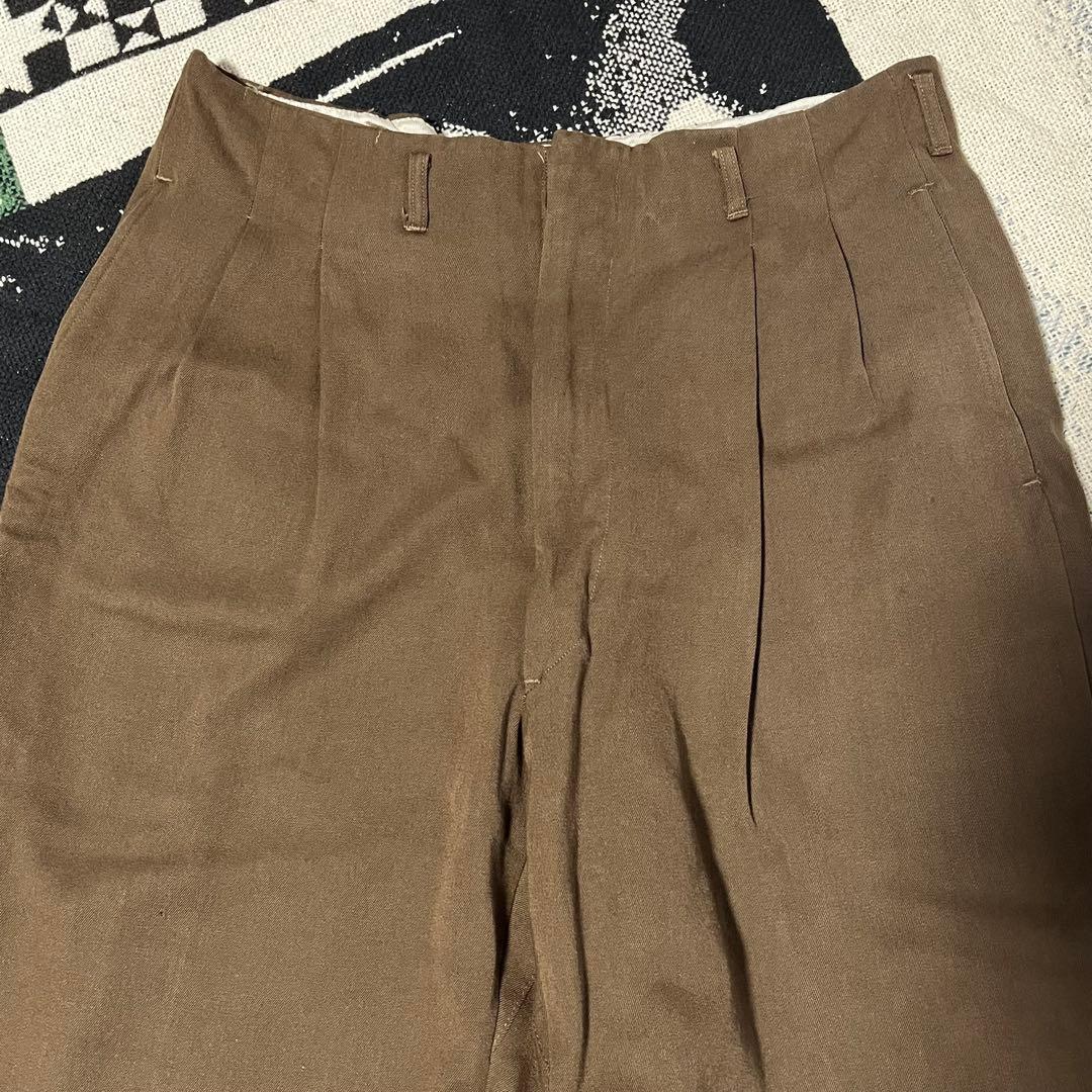 き*と様 50s ロカビリー WOOL ギャバジン スラックス ヴィンテージ レ