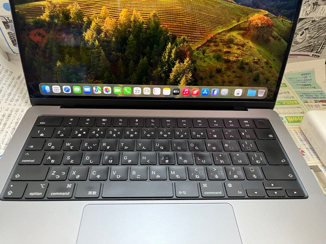 美品 MacBook Pro M1 Max14インチ 2021 1TB/64GB