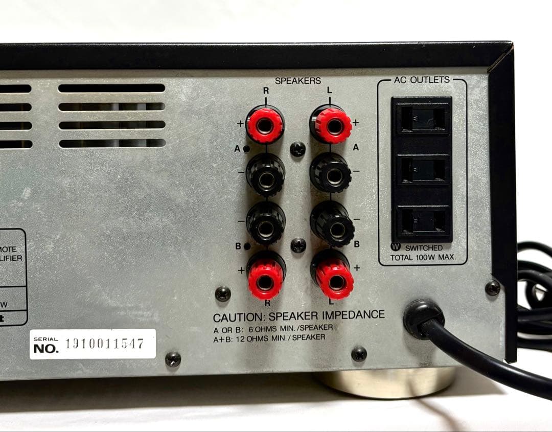 ONKYO プリメインアンプ A-601V 日本製