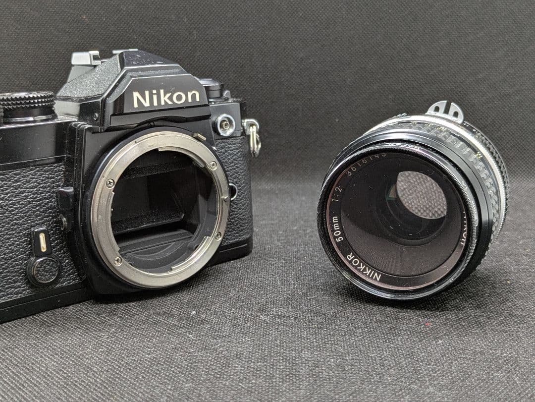 Nikon ニコン FM ブラック Nikkor 50mm 1:2