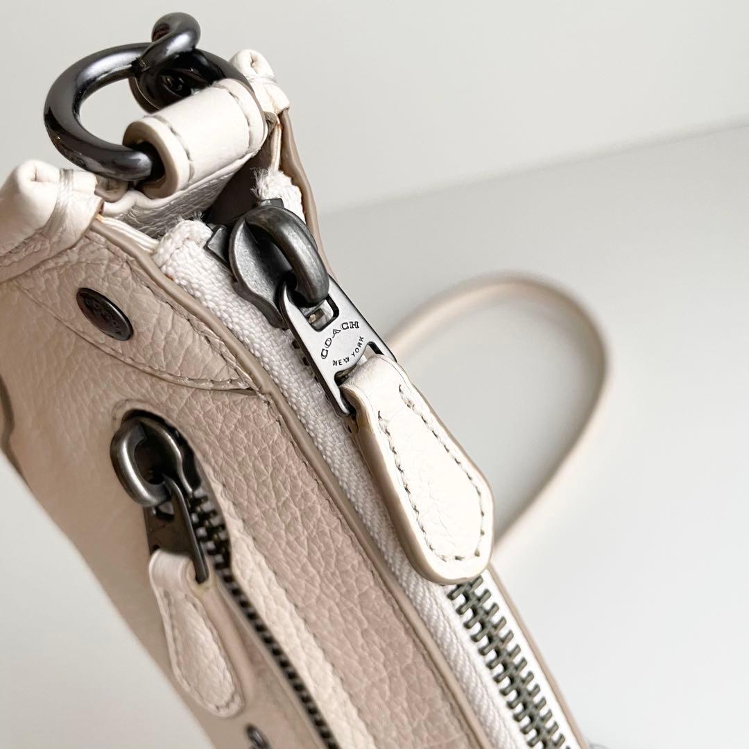 コーチ COACH ショルダーバッグ ミッキー レザー チェーン 新品保管