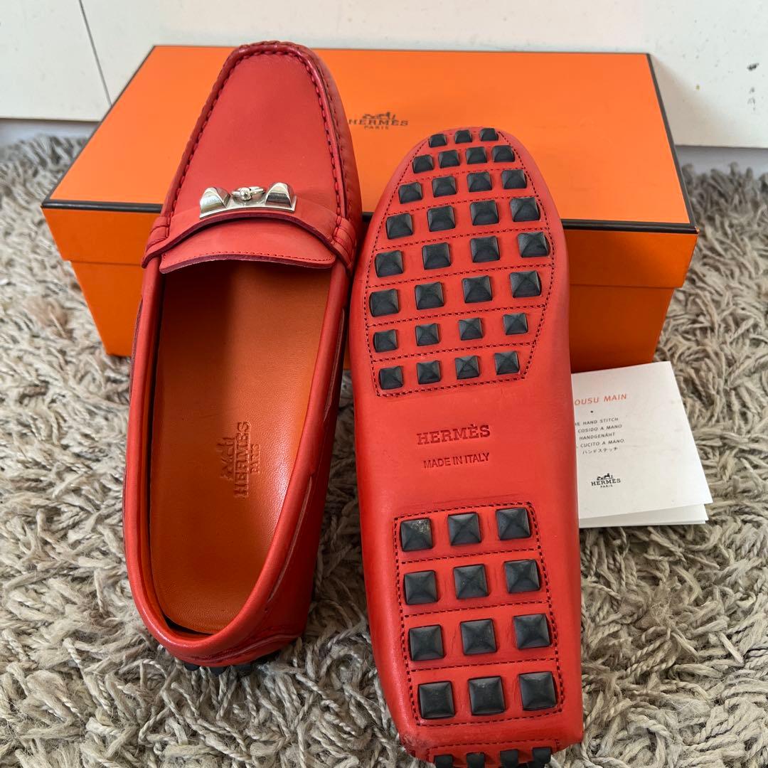 HERMÈS 正規品　ドライビングシューズ35 1/2