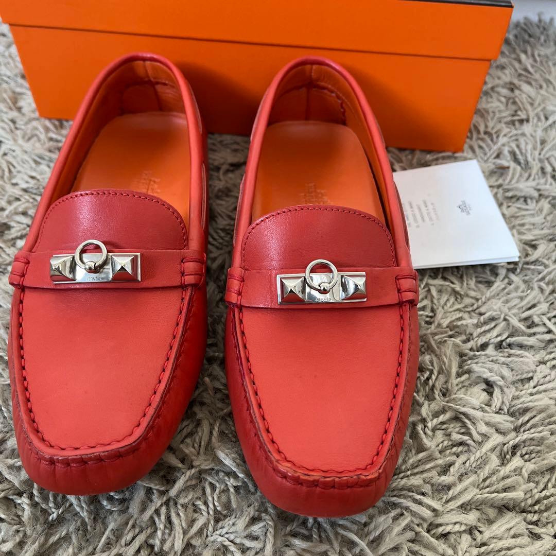 HERMÈS 正規品　ドライビングシューズ35 1/2
