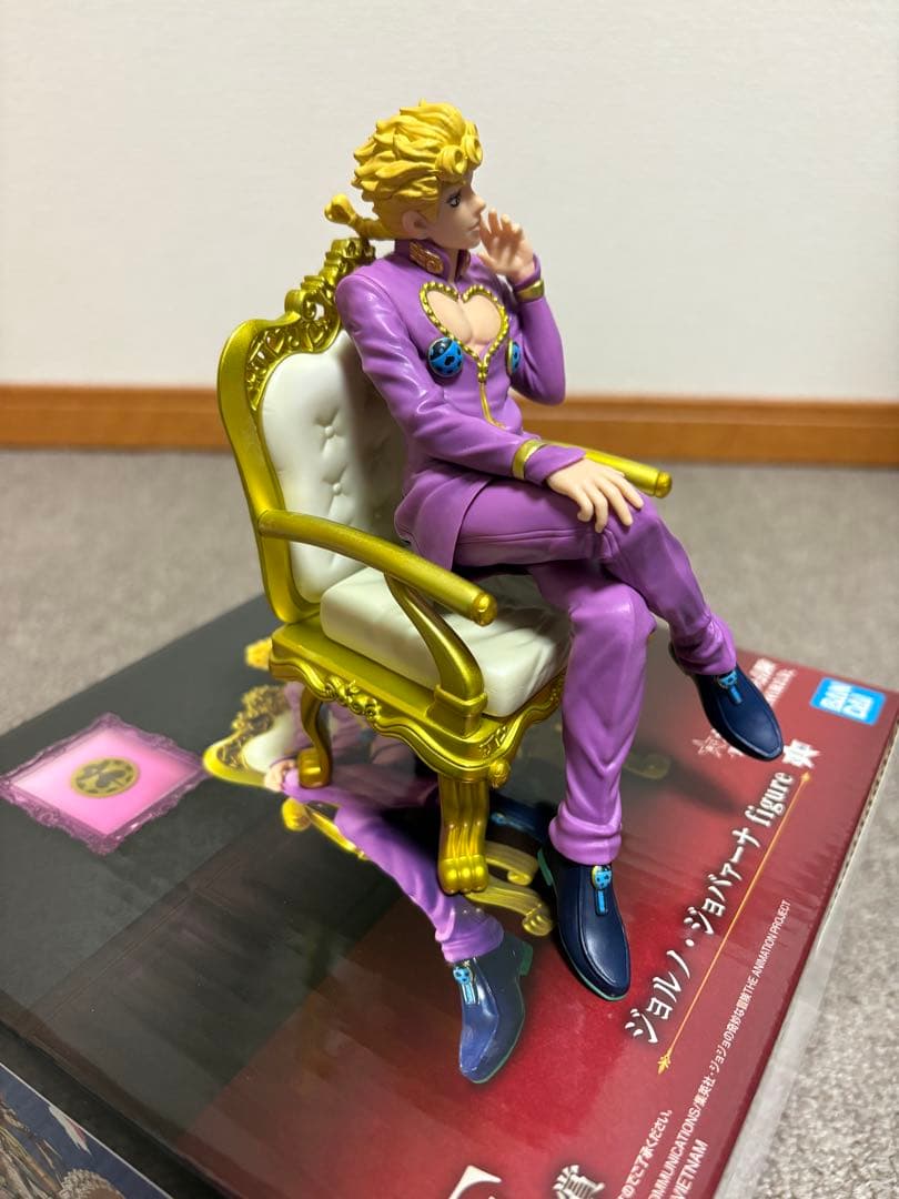 ジョジョワールド　1番くじ　E賞　ジョルノ・ジョバァーナ フィギュア