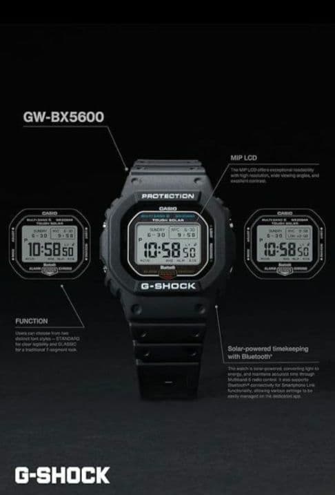CASIO G-SHOCK GW-BX5600-1JF MIP液晶　新品未使用
