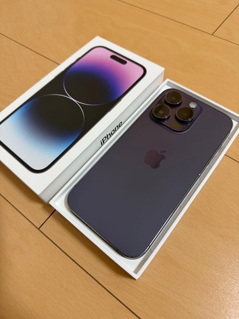 iPhone 14 Pro ディープパープル 本体 SIMフリー