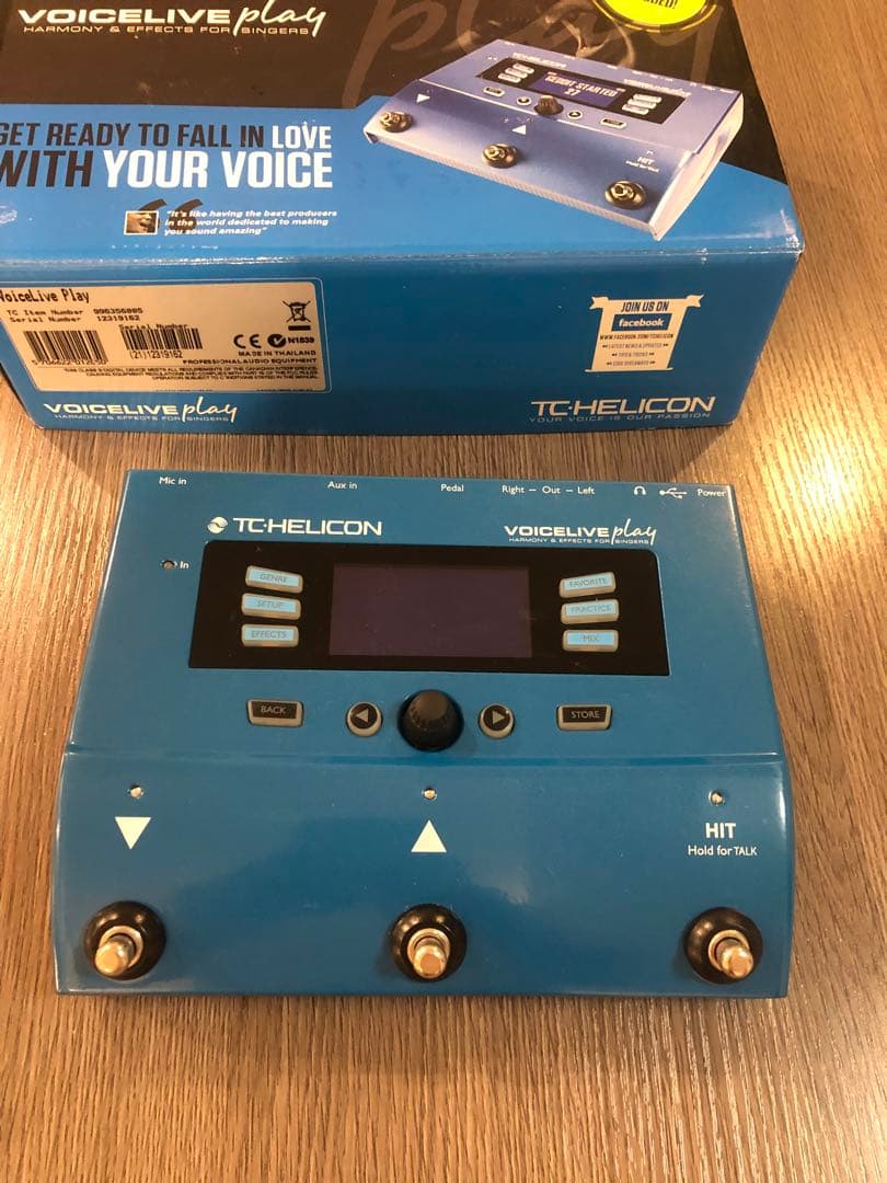 TC HELICON ‪VoiceLive Play ‬ボーカルエフェクター