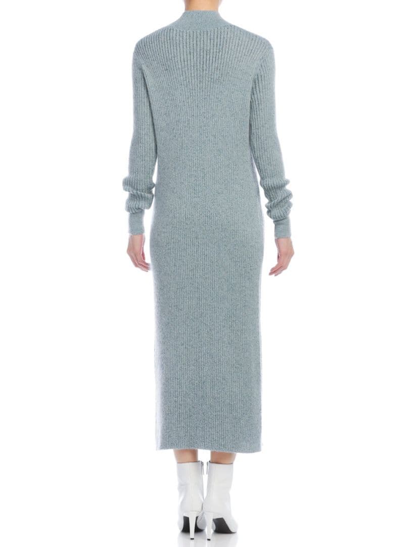 ■極美品 EBONY エボニー モヘヤ混 ニットドレスワンピース