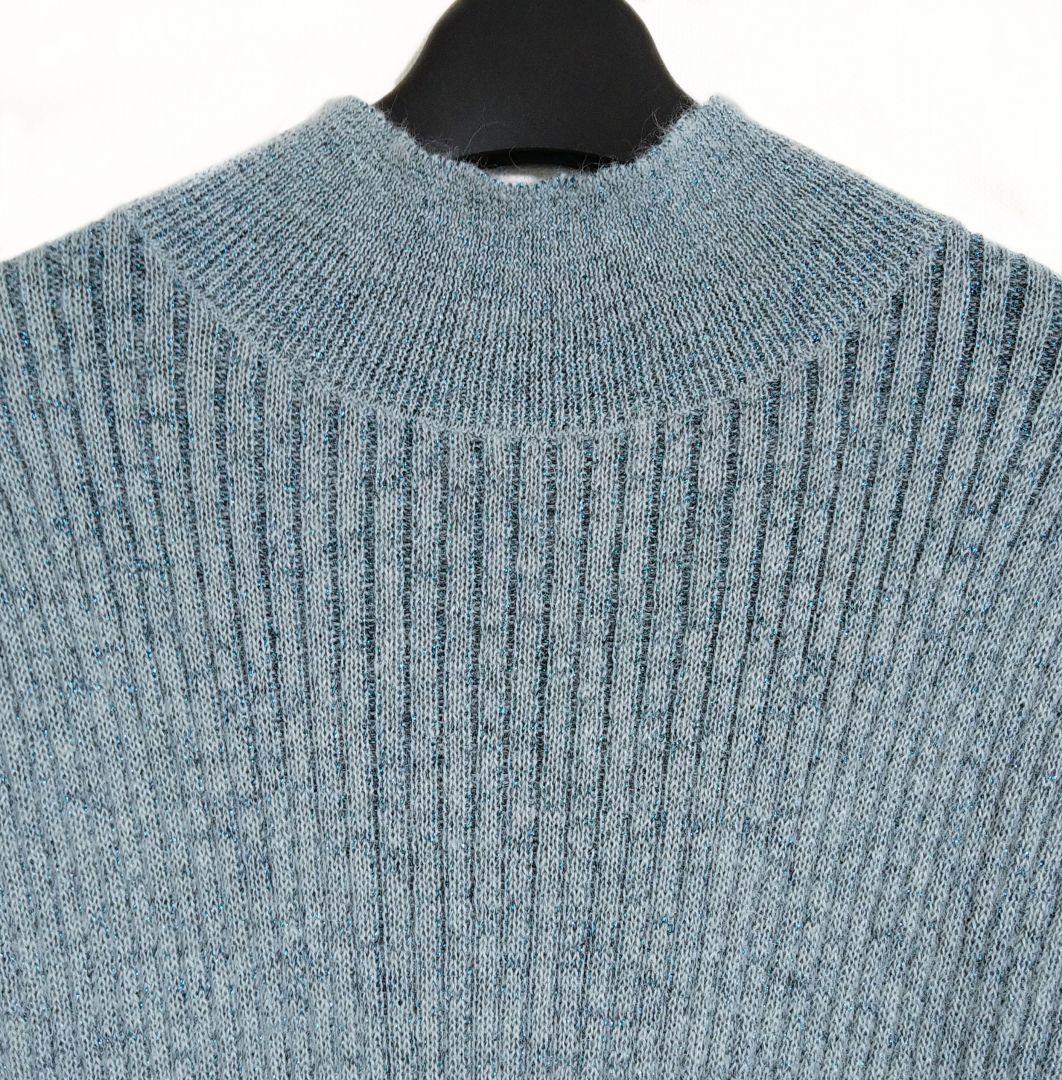 ■極美品 EBONY エボニー モヘヤ混 ニットドレスワンピース