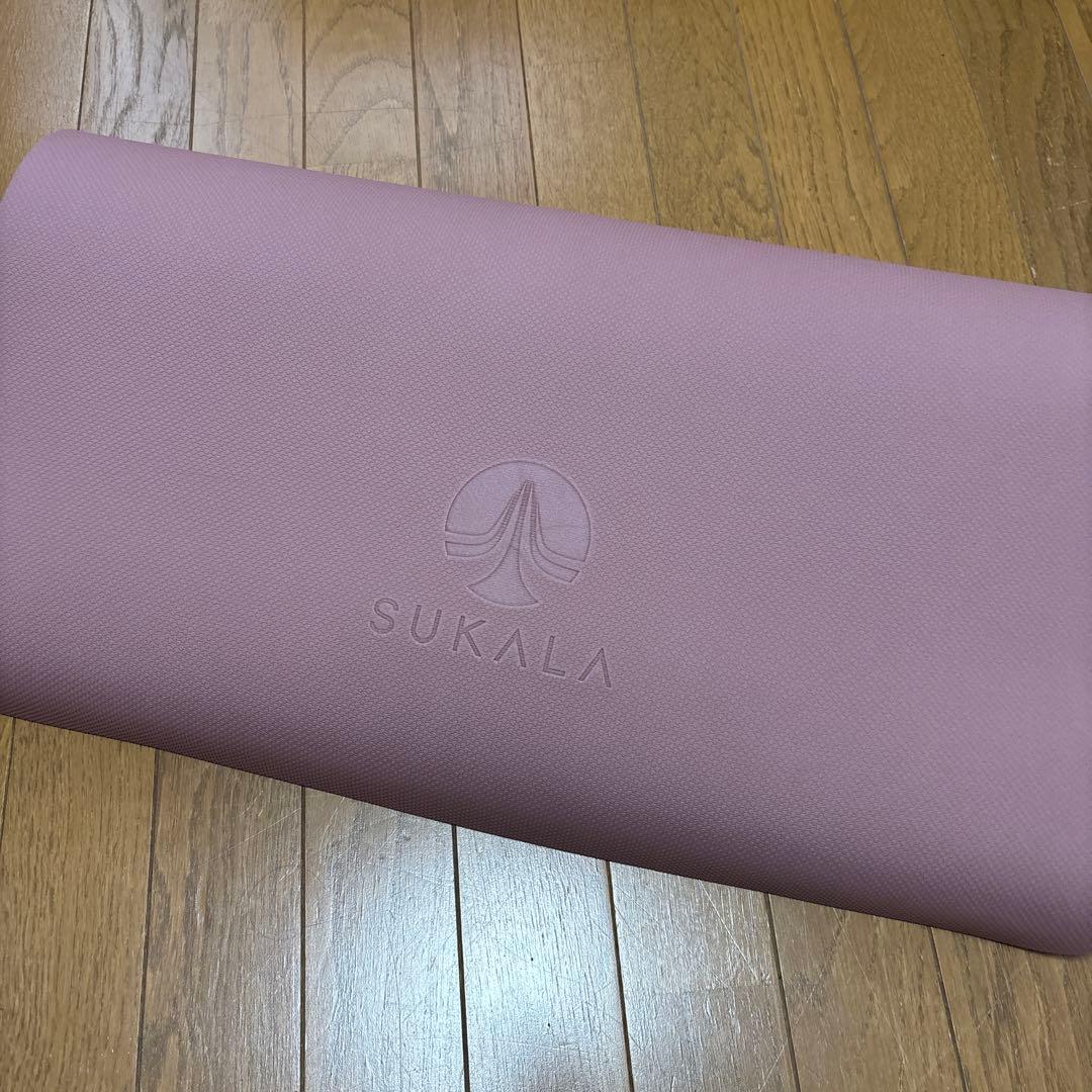 SUKALA LAVA ピンク ローズ リバーシブルヨガマット 収納バッグ