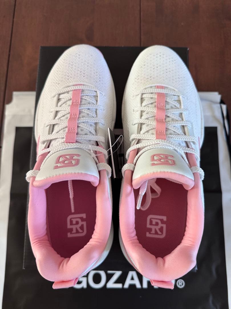 【新品・希少品✨】EGOZARU RIKU1 ホワイト✖︎プローブピンク 28cm