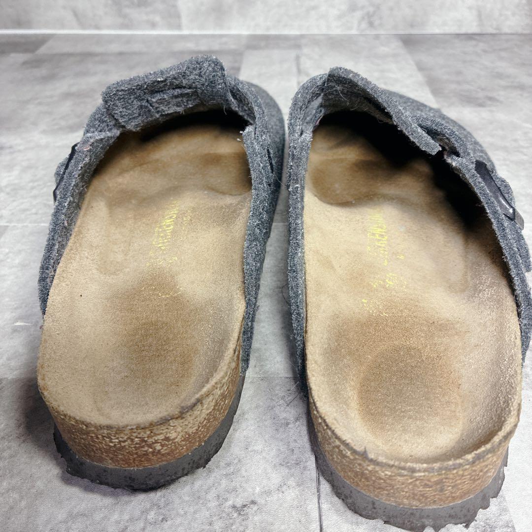 良品】✨BIRKENSTOCK Boston Felt BLGY40 25cm