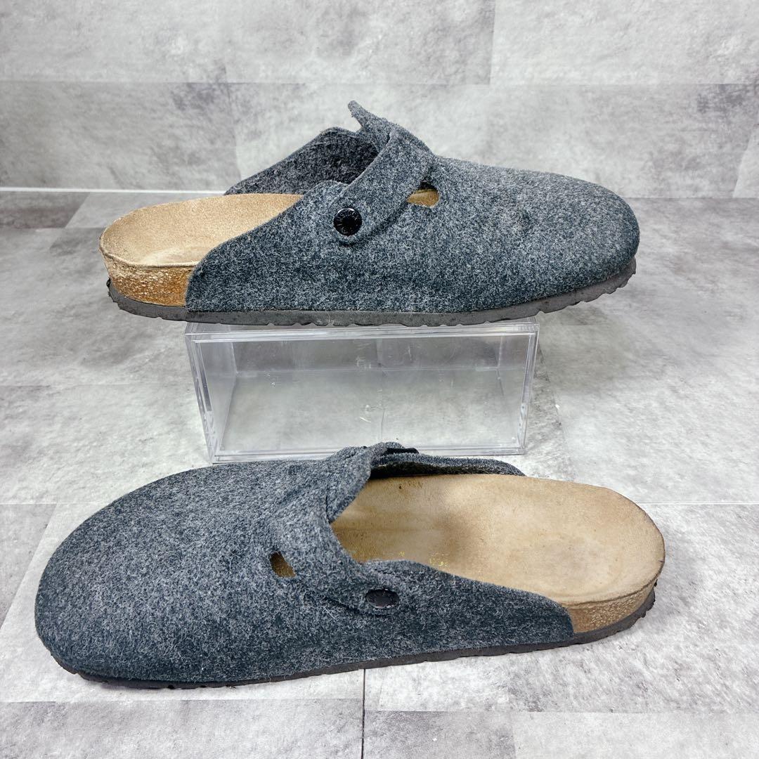 良品】✨BIRKENSTOCK Boston Felt BLGY40 25cm