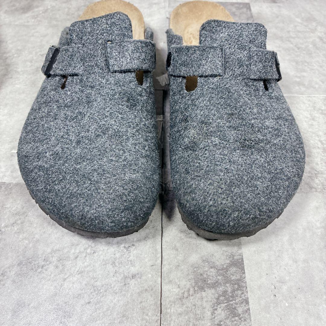 良品】✨BIRKENSTOCK Boston Felt BLGY40 25cm