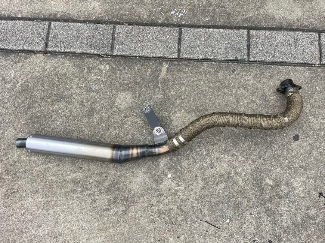 カブ　マフラー　小鉄菅？　早い者勝ち！　スーパーカブキャブ車