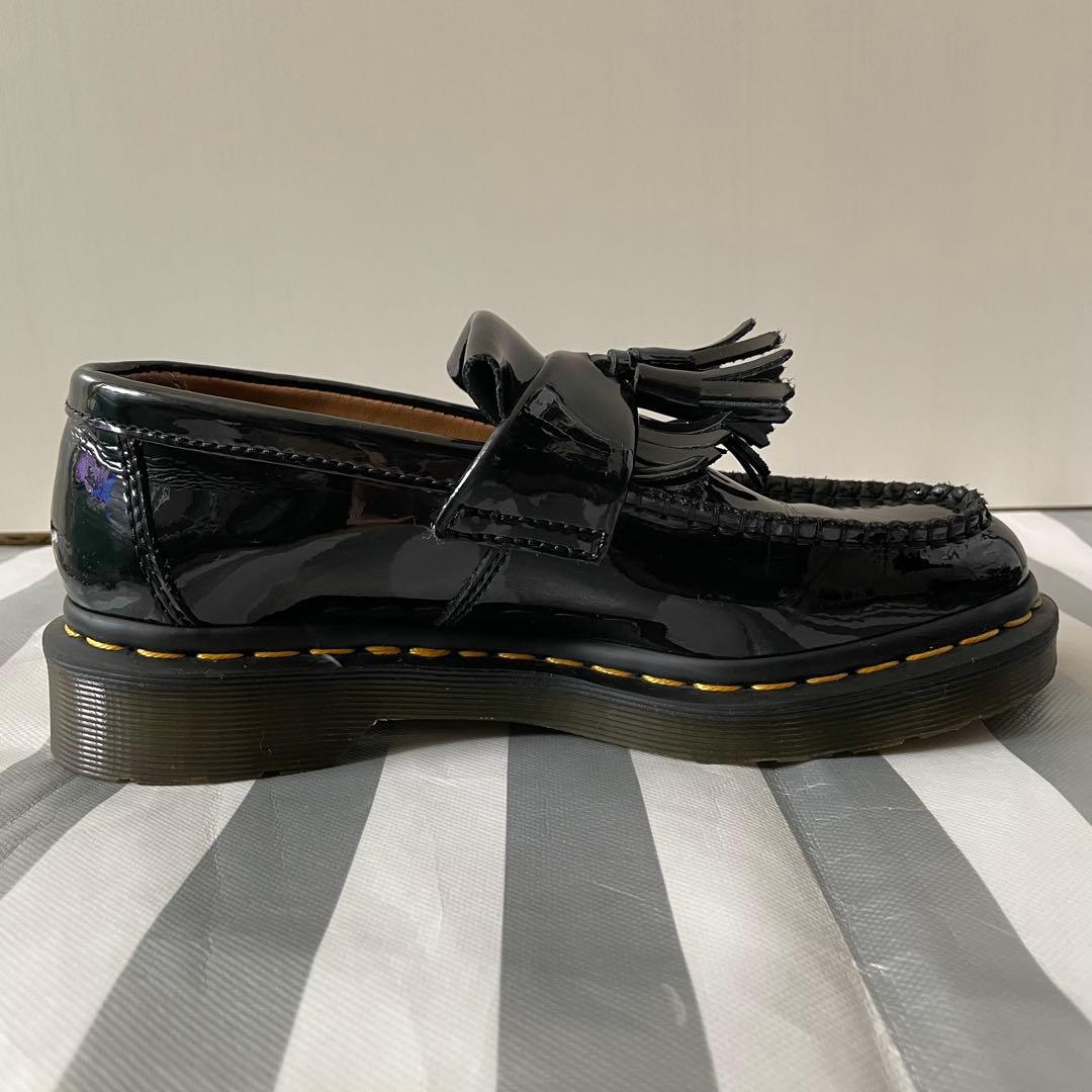 Dr. Martens adrian patent タッセルローファー UK4