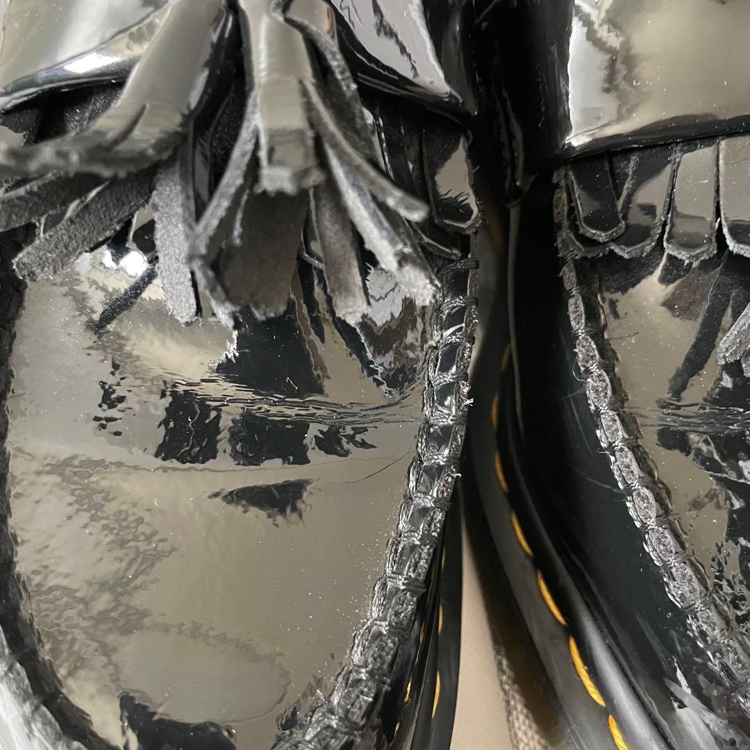 Dr. Martens adrian patent タッセルローファー UK4