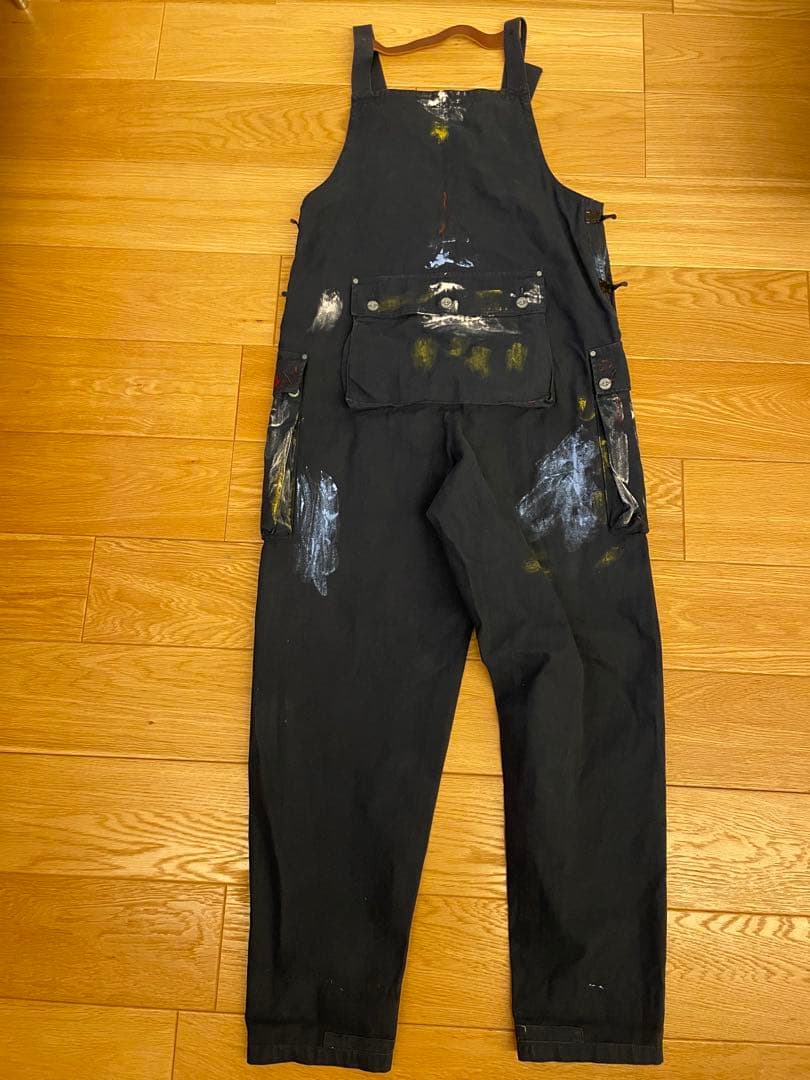 新品未使用　ナイジェルケーボン ライブロ　ペンキオーバーオール（CM起用）