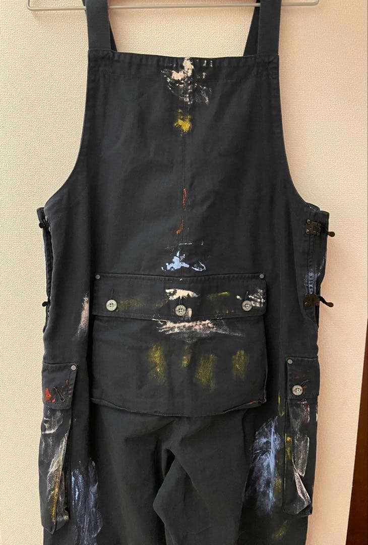 新品未使用　ナイジェルケーボン ライブロ　ペンキオーバーオール（CM起用）