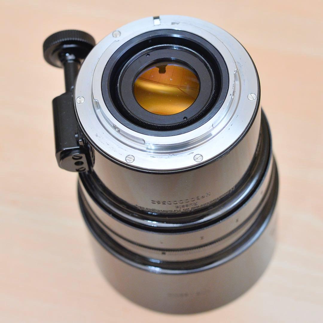 ペッツバール　58mm ボケコントロール　1.9 ニコンFマウント　黒