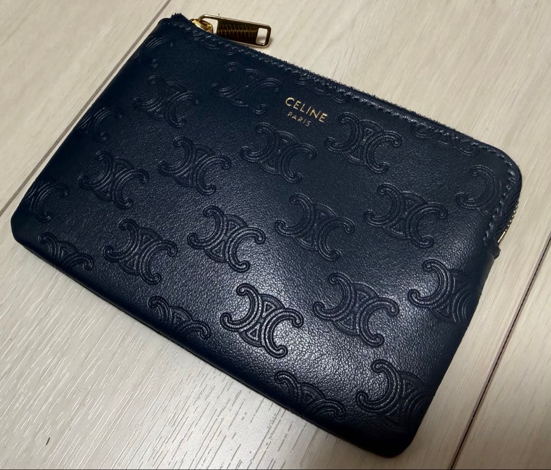 CELINE ネイビー /キーケース