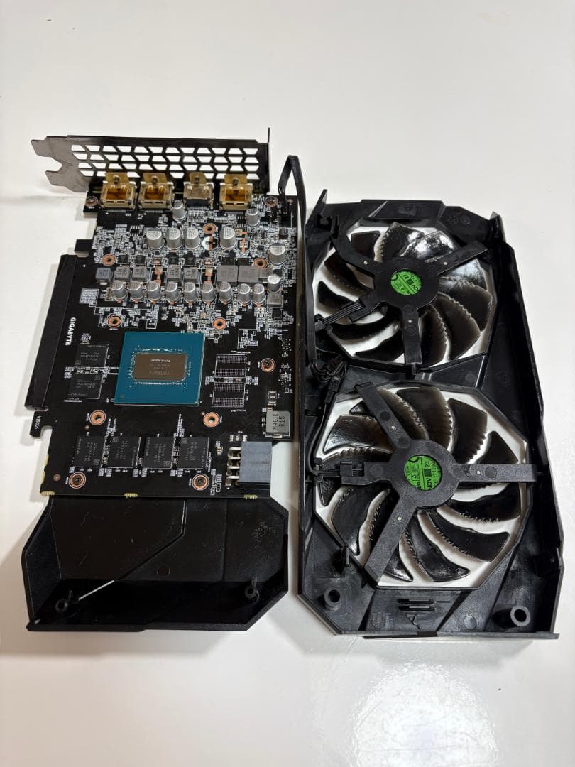 GIGABYTE GEFORCE GTX 1660 OC 6G 動作確認済