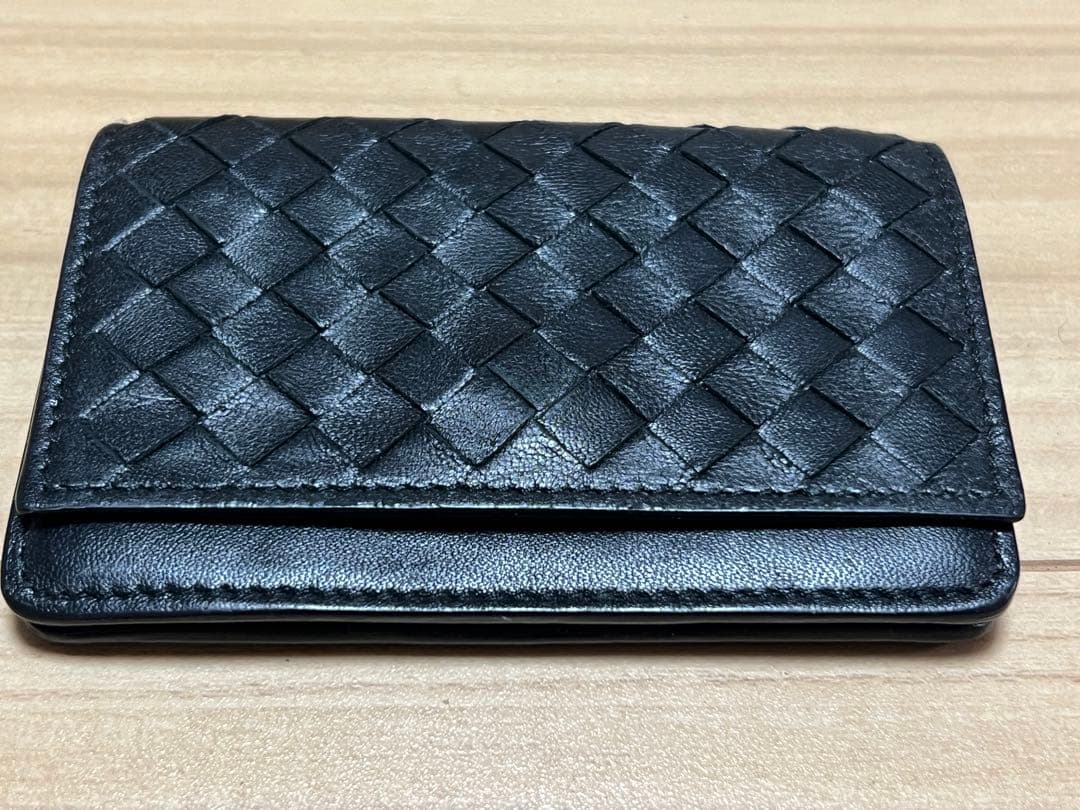 【さとぽんさん専用】　BOTTEGA VENETA ボッテガヴェネタ 名刺入れ黒