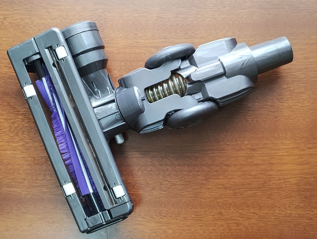 ◆テフロンローラ(特注品)付タービンヘッド ダイソン掃除機 DC12 Plus