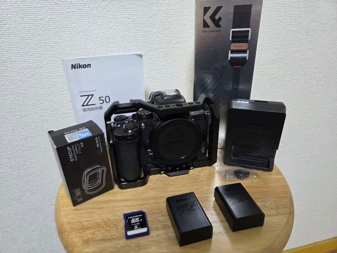 Nikon Z50 +ケージ+Z_LOGデータ、他多数 映像制作入門に！！